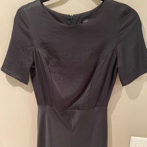 Top shop elegant/minimalist floor length black dress